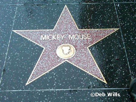 Mickey's Walk of Fame Star