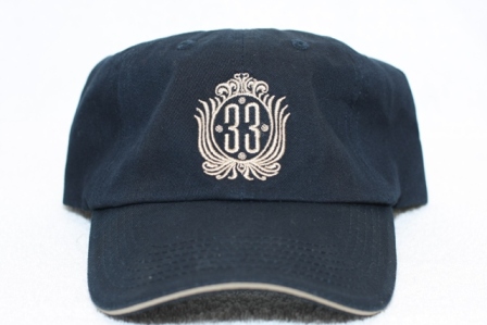 Club 33 hat front 