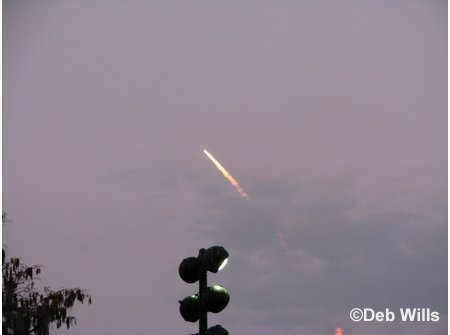  Shuttle Launch from Wilderness Lodge