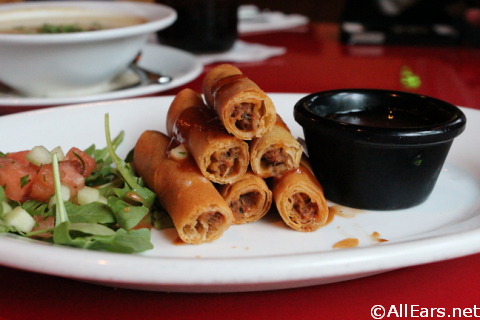Slow-Smoked Pork Spring Rolls - Whispering Canyon Cafe - Wilderness Lodge