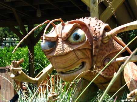 Hopper in A Bug's Land in Disney's California Adventure