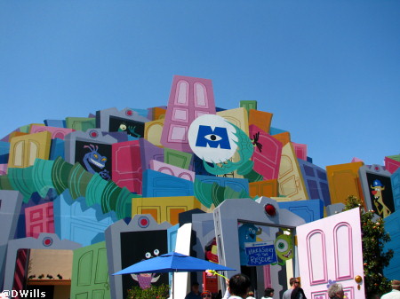 Monster's Inc in Disney's California Adventure