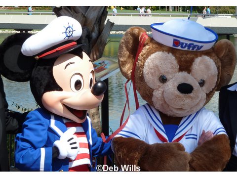Duffy the Bear Debuts in Epcot