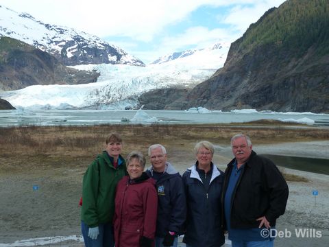 Disney Wonder Juneau Alaska Mendenhall Glacier 