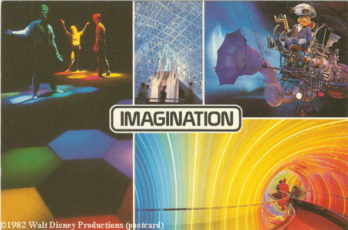 One Little Spark in Journey into Imagination Postcard