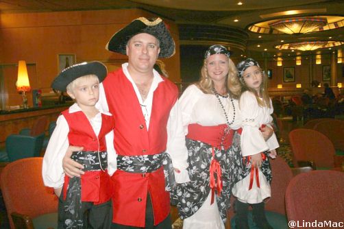 Pirate Costume Contest Winners