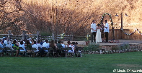 Sunset Wedding at Red Cliffs Lodge, Moab UT 