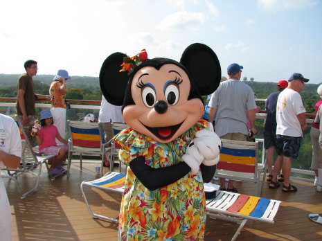 Minnie at the Panama Canal