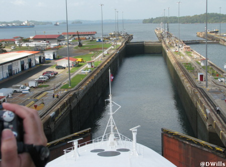 Gatun Locks at Panama Canal