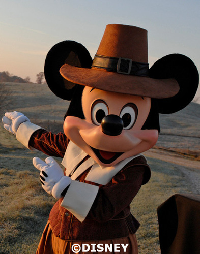 Mickey Mouse as a Pilgrim