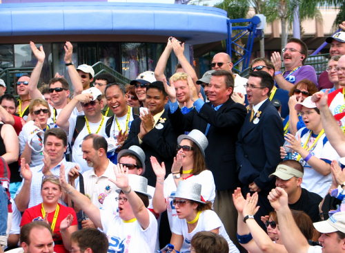  Jim MacPhee and Walt Disney World Ambassadors 