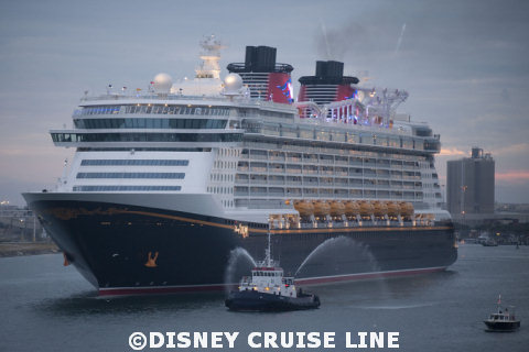 Disney Dream Arrives in Port Canaveral 