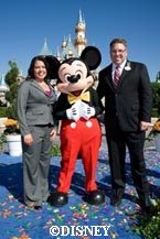 Danielle DuBois and Quinn Shurian 
Disneyland Ambassadors