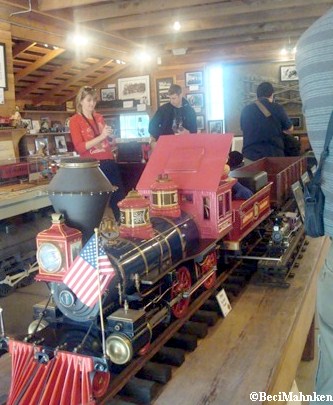 Walt's Train Barn in Griffith Park