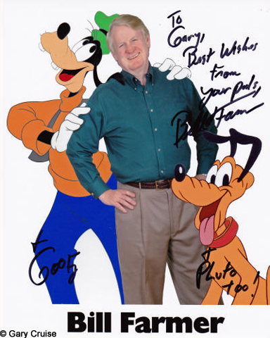 Bill Farmer's Autograph