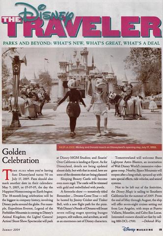 Disney Magazine Summer 2004 pg 19