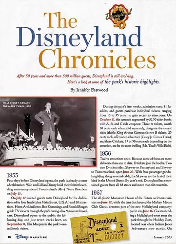 Disney Magazine Summer 2005 pg 36