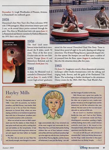 Disney Magazine Summer 2005 pg 37