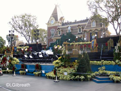 Disneyland Processional risers