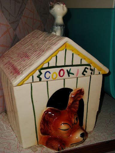 Dog House Cookie Jar