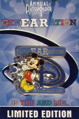 GenEARation D Passholder pin