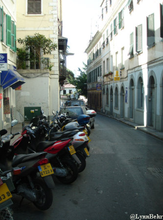 Side Street in Gibraltar