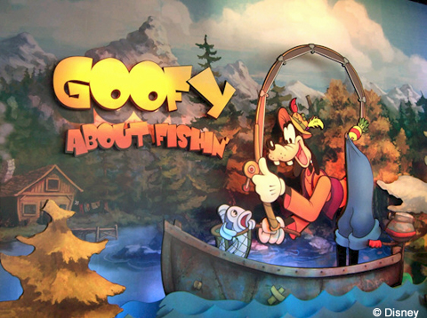 Goofy About Fishin