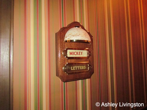 Mickey letter box