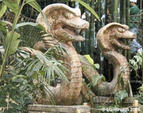 Serpent Statues