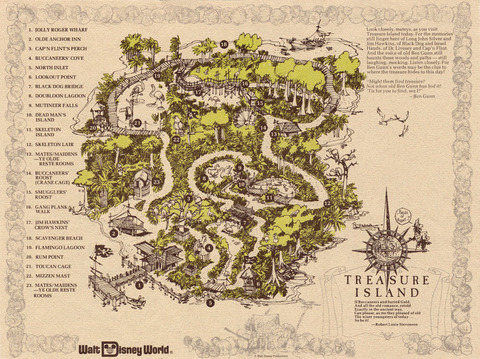 1977 Treasure Island Brochure inside