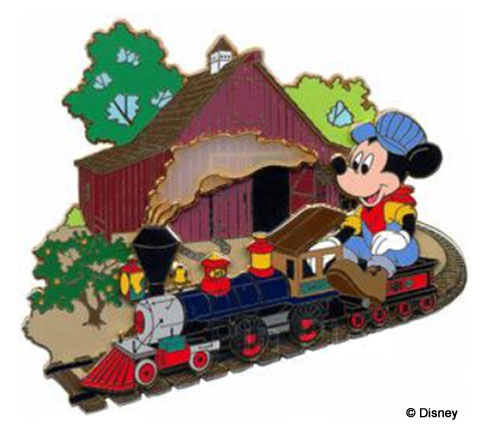 Walt's Train Pin