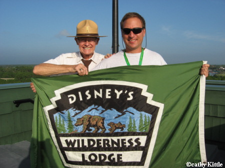 Kittle Flag Family at Wilderness Lodge
