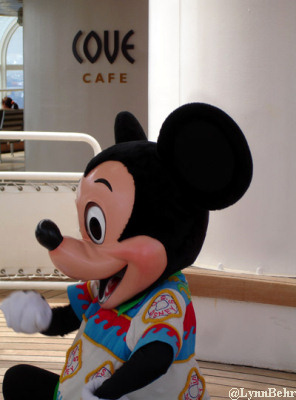 Mickey at Cove Cafe