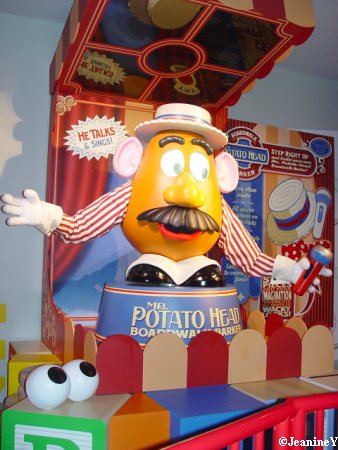 Mr. Potato Head Toy Story Mania Disney's Hollywood Studios Walt Disney World