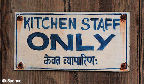 Kitchen Staff Only