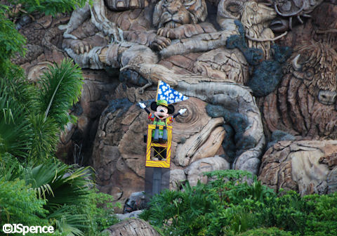 Mickey at the Tree of Life