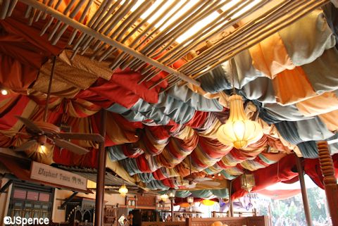 Adventureland Shop Ceilings