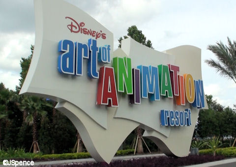Art of Animation Sign