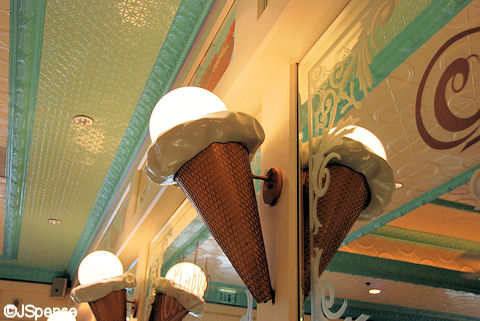 Ice Cream Cone Wall Sconce