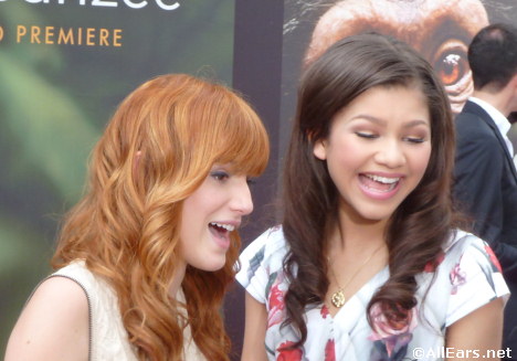 Bella Thorne and Zendaya from Disney Channel's Shake It Up