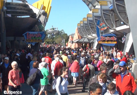 Crowds in Tomorrowland