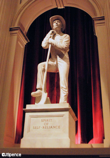 American Adventue Statue