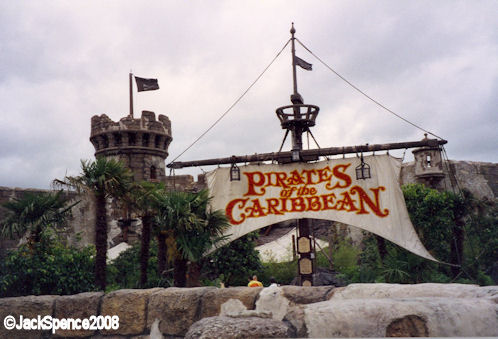 Disneyland Paris Adventureland Pirates of the Caribbean