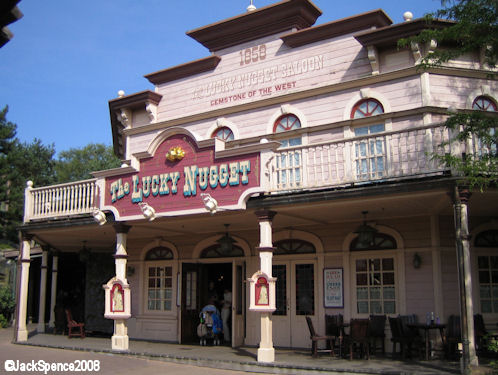 Disneyland Paris Frontierland Thunder Mesa Golden Nugget Saloon