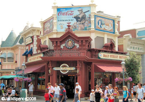 Disneyland Paris Main Street Main Street Motors