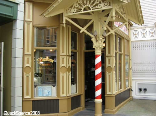 Disneyland Paris Main Street Dapper Dan's Hair Cuts 