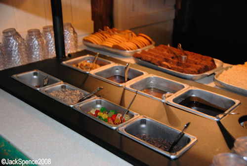 Dessert Bar Trails End Lunch Buffet at the Fort Wilderness Campground