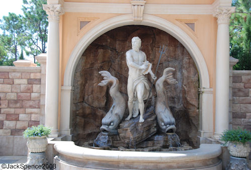 Neptune Fountain Italy Epcot