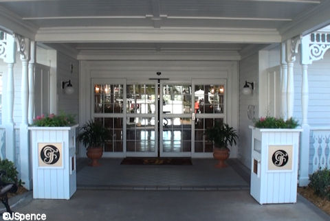 Lodge Building Entrance