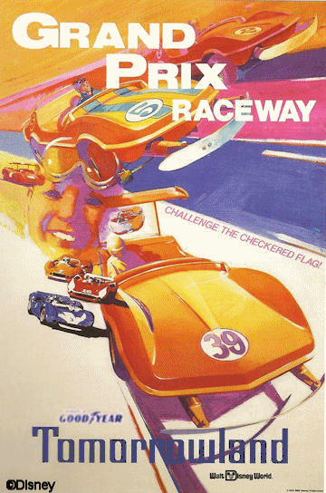 Grand Prix Raceway Poster